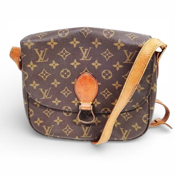 Louis Vuitton LV Shoulder Bag Saint Cloud GM Brown Monogram